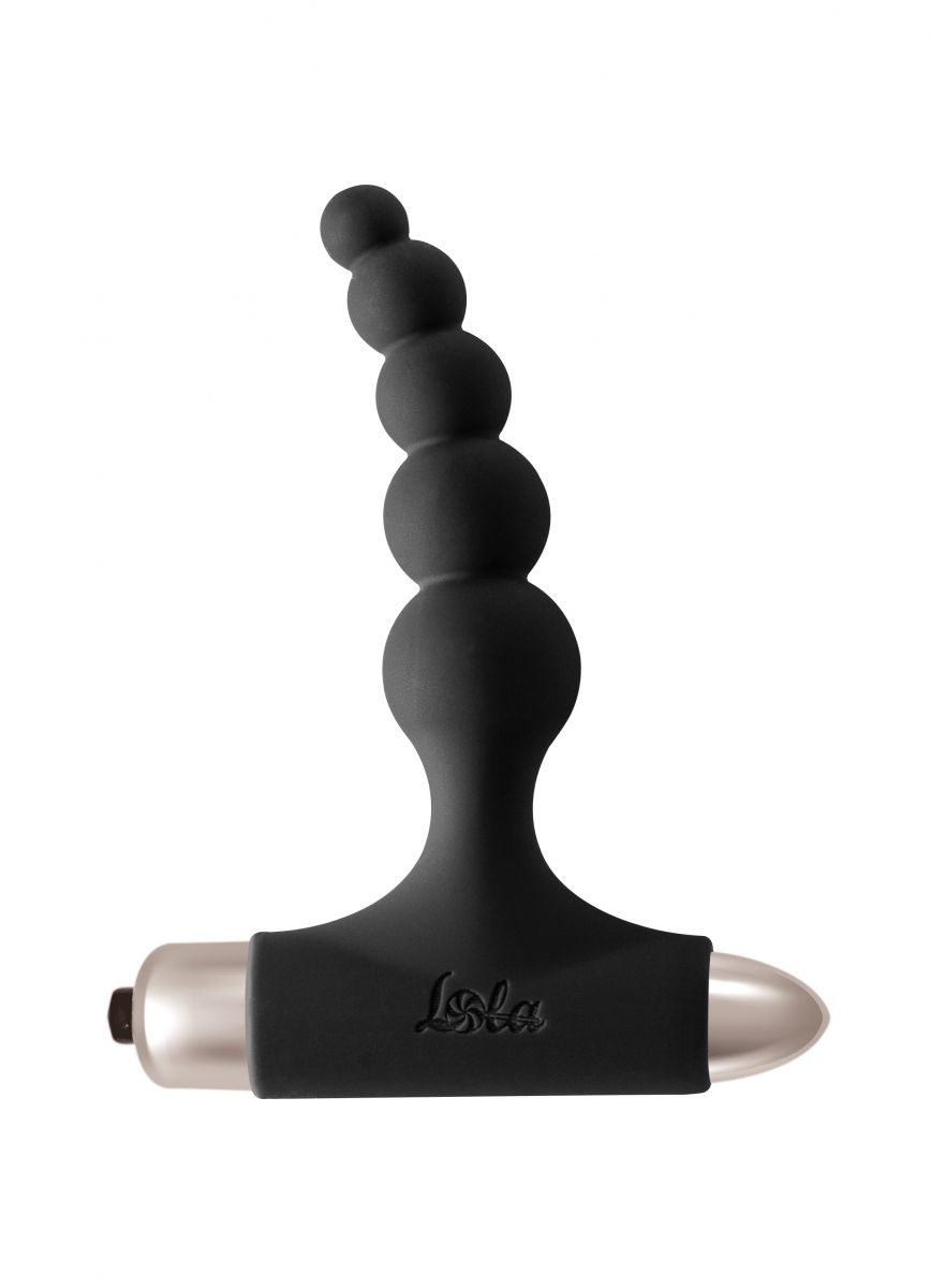 Черная анальная вибропробка New Edition Splendor - 12,1 см. 1