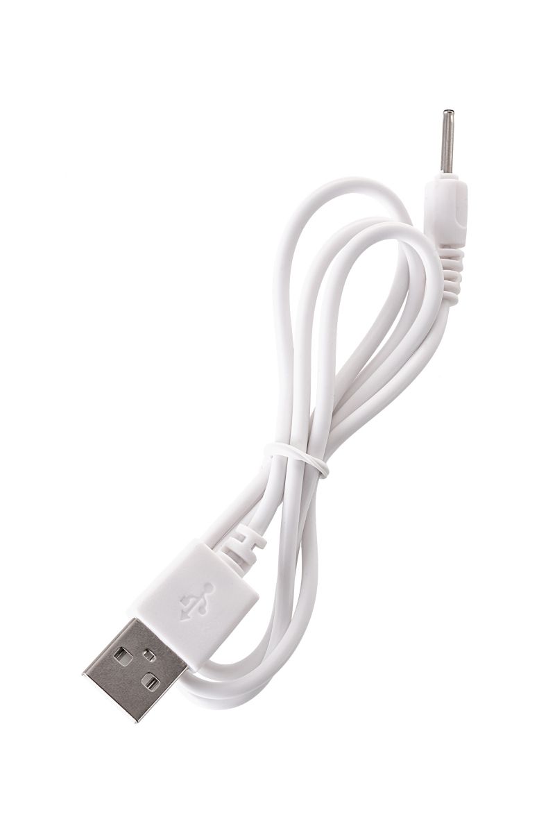 Розовый силиконовый вибратор с клиторальным стимулятором LIA - 19 см. 6