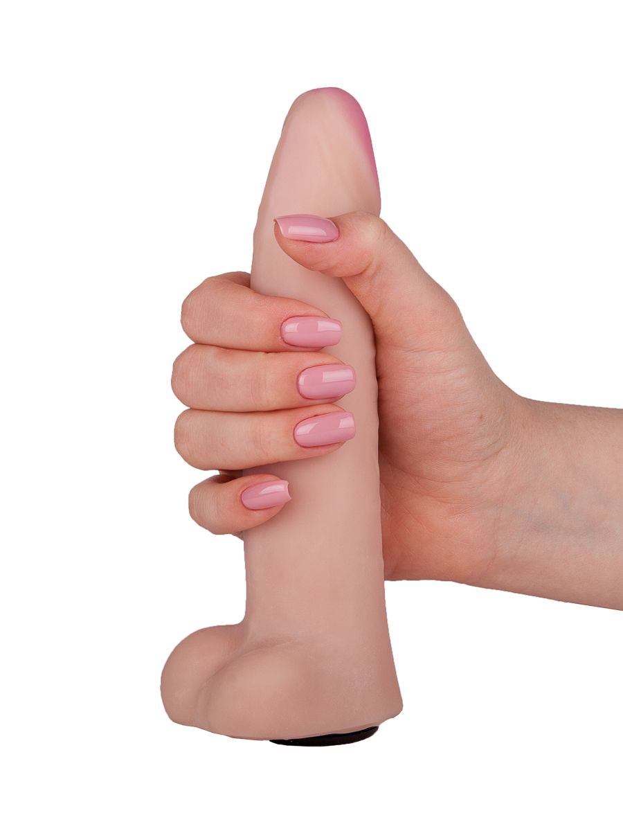 Телесная насадка на Harness с коннектором BLACK LINE - 18 см. 6