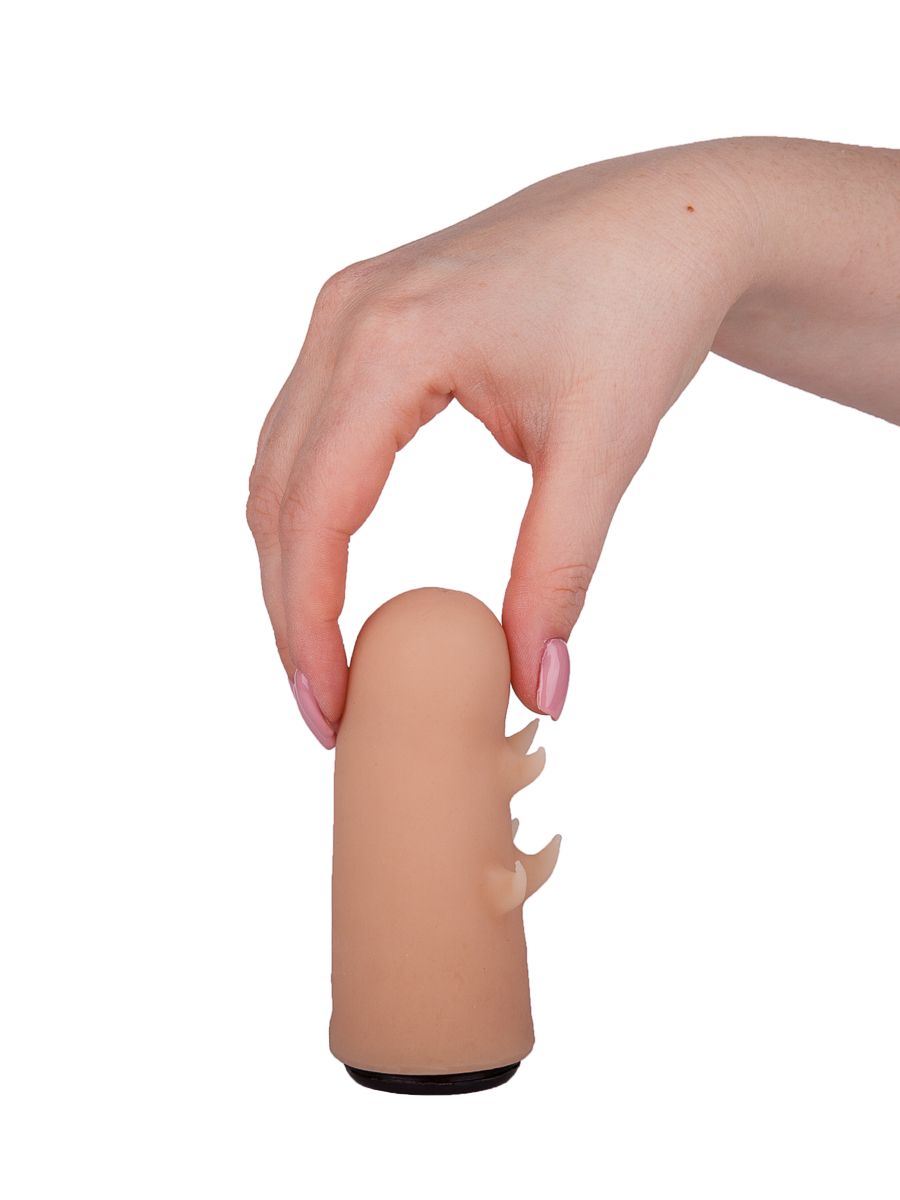 Черный пояс-трусики с двумя телесными насадками Soft-Dolli - 15,7 и 10 см. 11