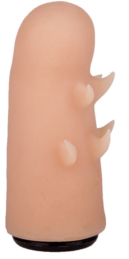 Черный пояс-трусики с двумя телесными насадками "Экзотик-Sara" - 15,7 и 10 см. 2