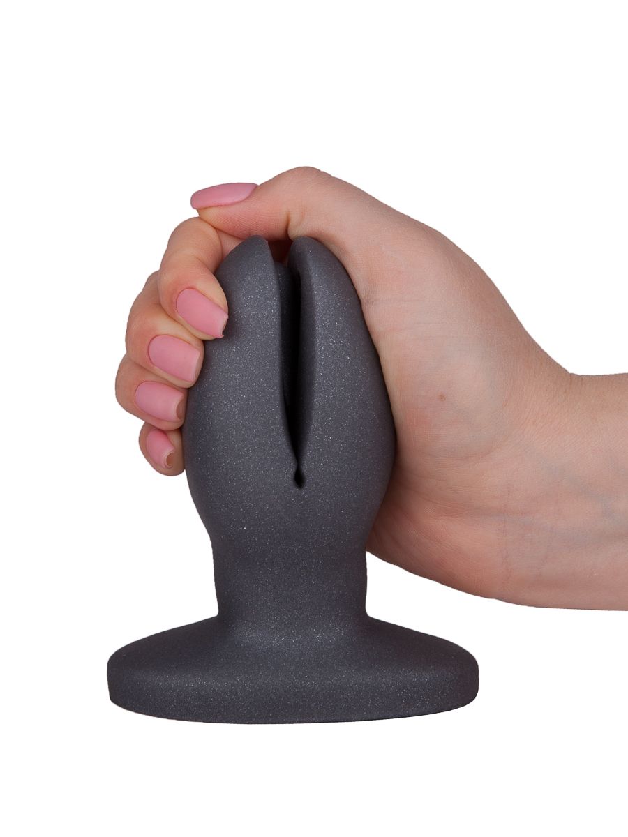 Анально-вагинальный плаг A Blooming tulip - 11 см. 7