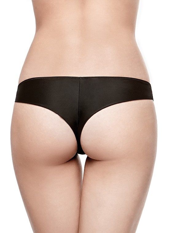 Изящные женские трусики-бразилиана со средней линией талии 1