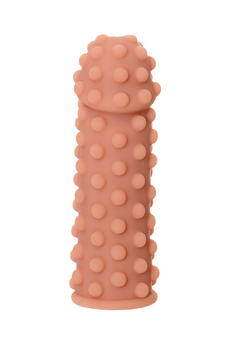 Насадка на фаллос с бугорками по поверхности Extreme Sleeve 002 S-size - 12,7 см. 2