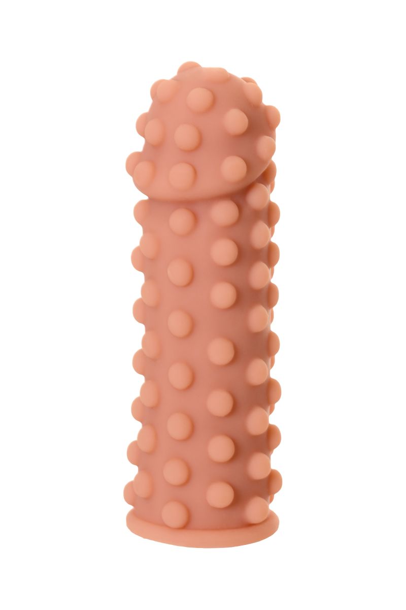 Насадка на фаллос с бугорками по поверхности Extreme Sleeve 002 S-size - 12,7 см. 3