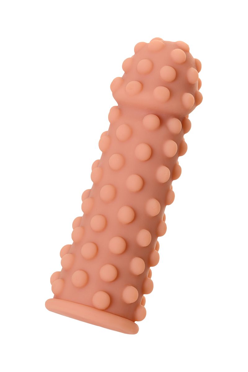 Насадка на фаллос с бугорками по поверхности Extreme Sleeve 002 S-size - 12,7 см. 5