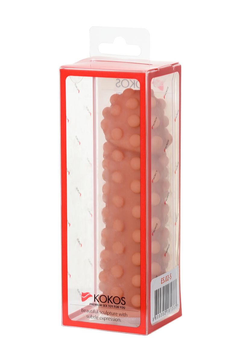 Насадка на фаллос с бугорками по поверхности Extreme Sleeve 002 S-size - 12,7 см. 6