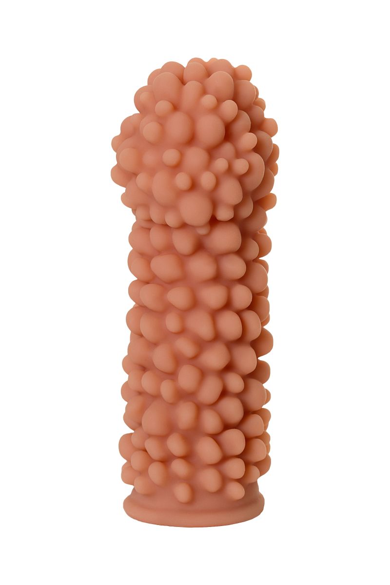 Насадка на фаллос с пузыриками по всей поверхности Extreme Sleeve 008 S-size - 12,7 см. 2