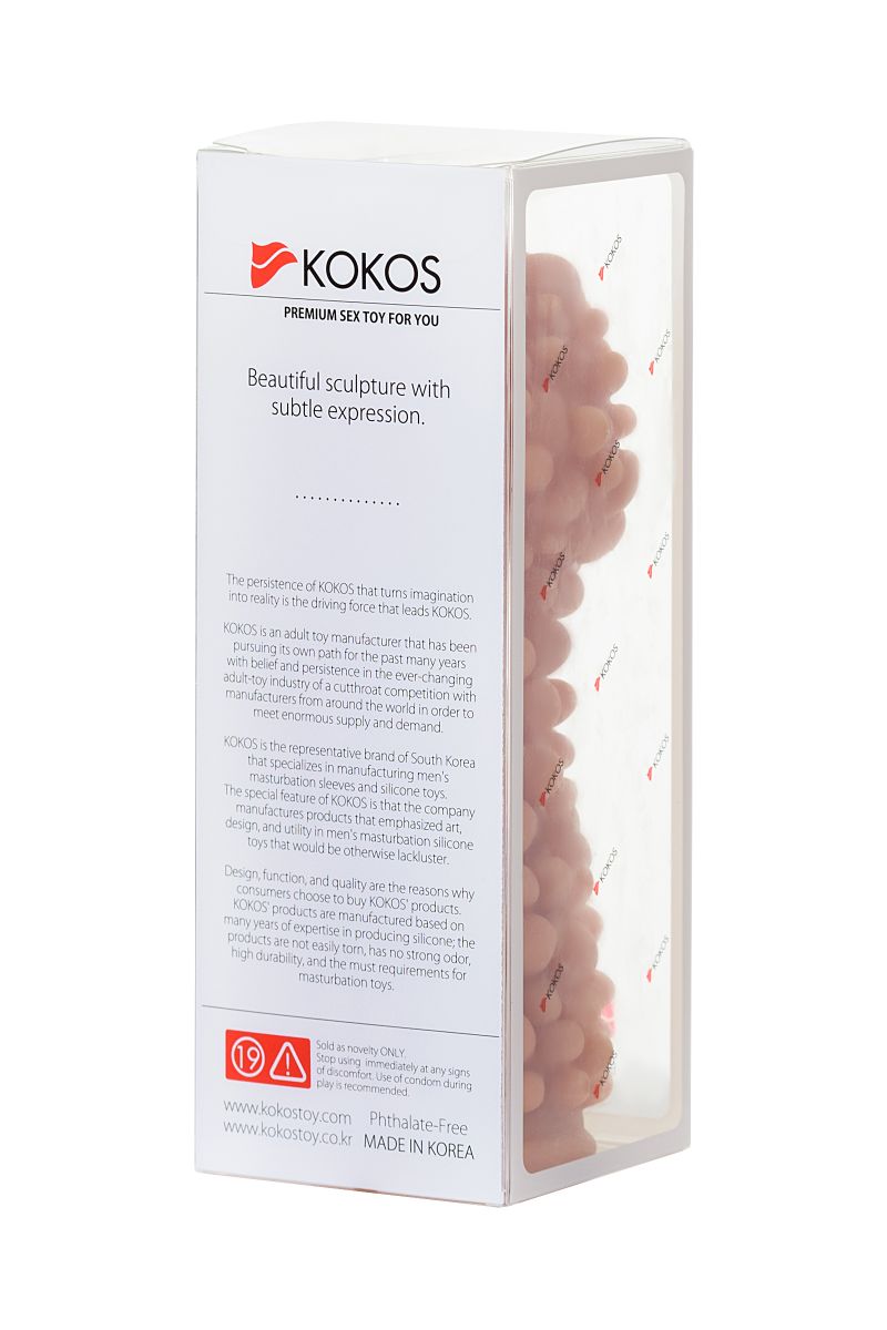 Насадка на фаллос с пузыриками по всей поверхности Extreme Sleeve 008 S-size - 12,7 см. 6