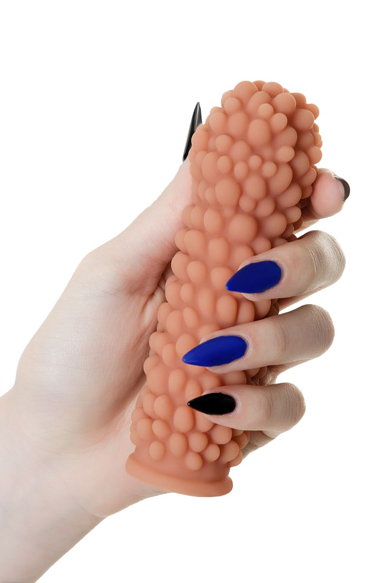 Насадка на фаллос с пузыриками по всей поверхности Extreme Sleeve 008 S-size - 12,7 см. 7