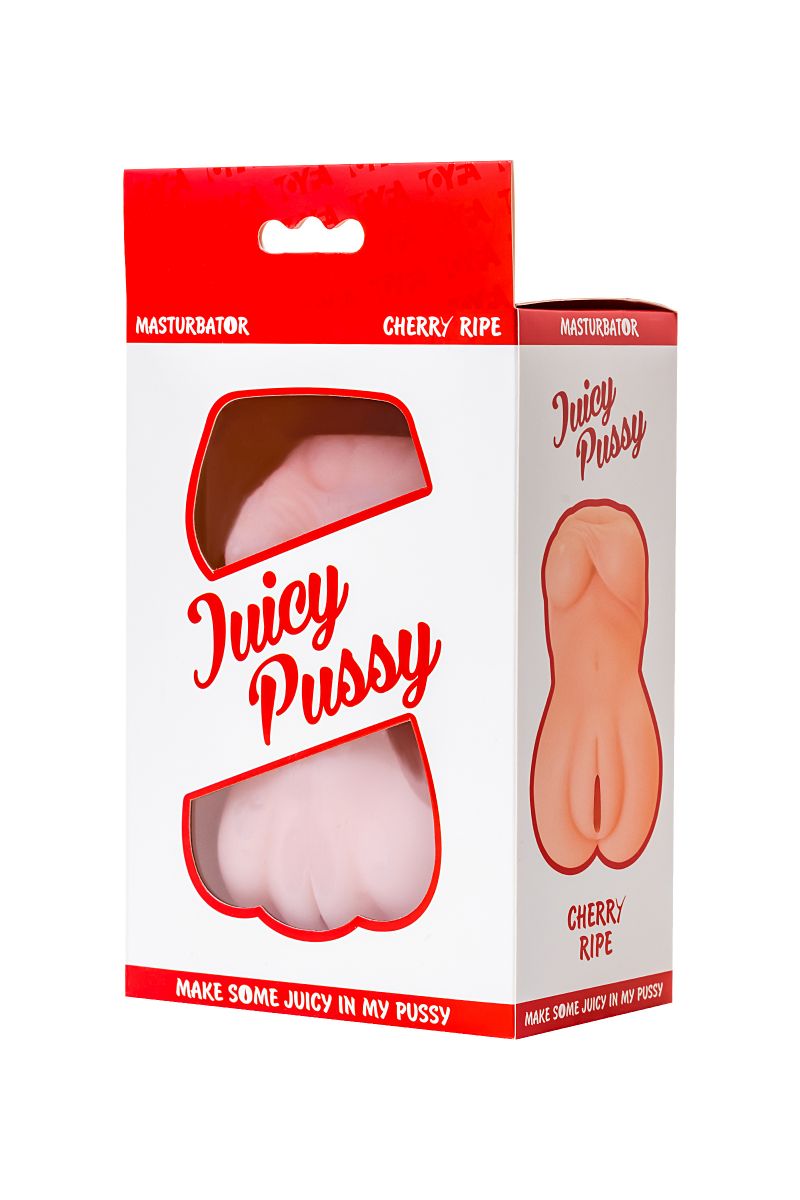 Телесный мастурбатор Juicy Pussy Cherry Ripe 9