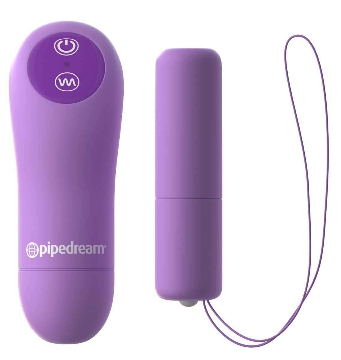 Фиолетовые трусики с вибропулей и пультом Crotchless Panty Thrill-Her 4