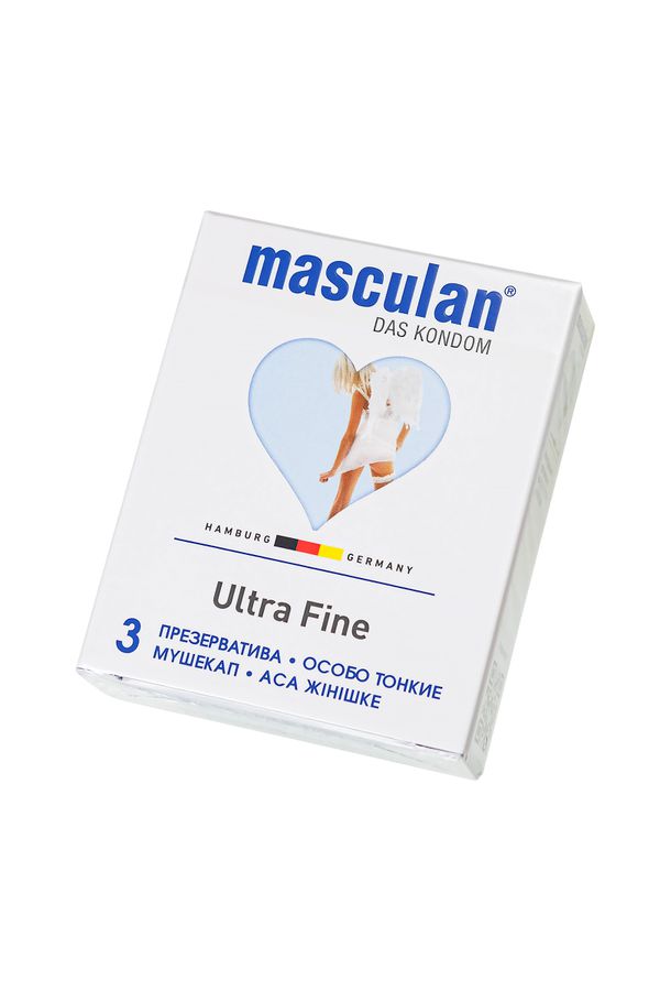 Особо тонкие презервативы Masculan Ultra Fine - 3 шт. 2