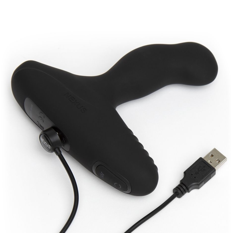 Чёрный массажер простаты NEXUS REVO INTENSE 2.0 с вращающейся головкой 3