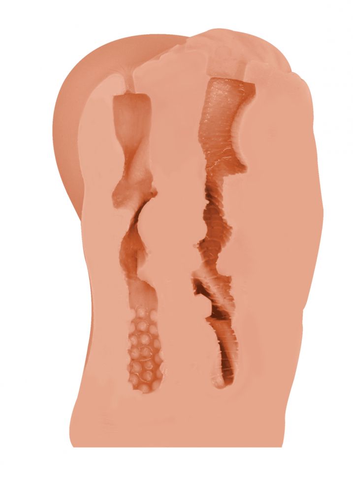 Телесный мастурбатор с вибропулей My love 2