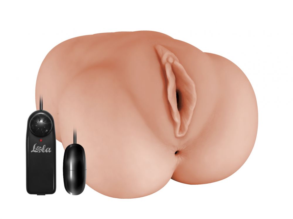 Телесный мастурбатор с вибропулей My love 1