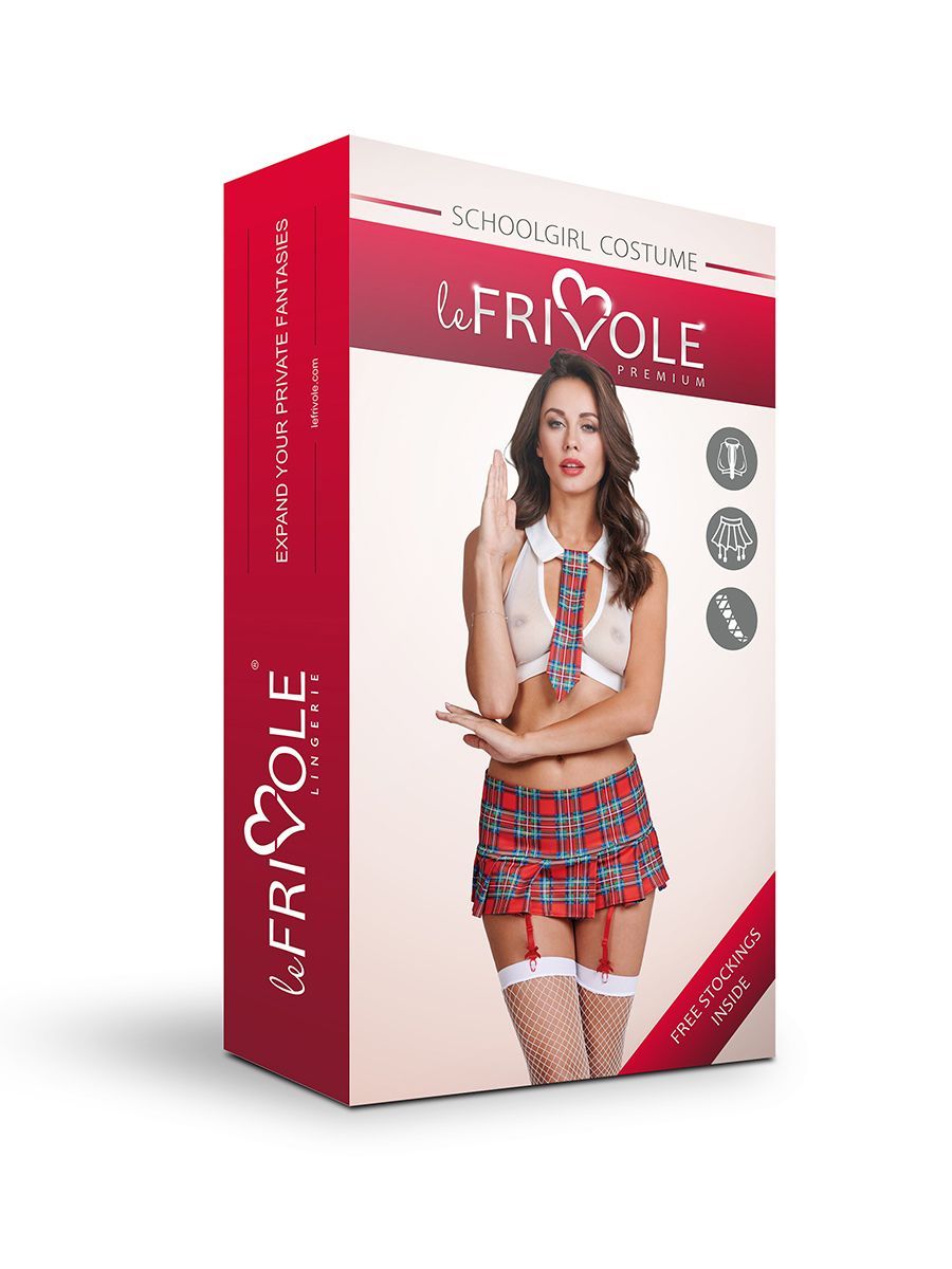 Соблазнительный костюм школьницы-хулиганки 4