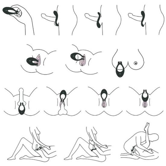 Чёрный многофункциональный стимулятор для пар Satisfyer Endless Joy 4