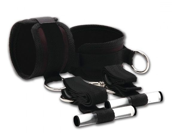 Черные фиксаторы с креплением к двери 1