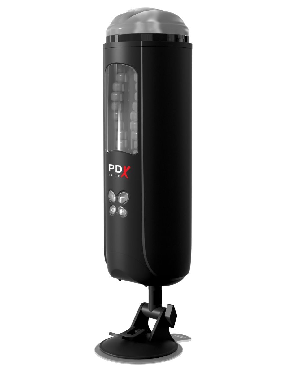 Серый мастурбатор-вагина с функцией переминания Ultimate Milker 4