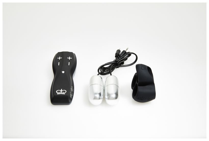 Черный инновационный мужской вибростимулятор JETT 5