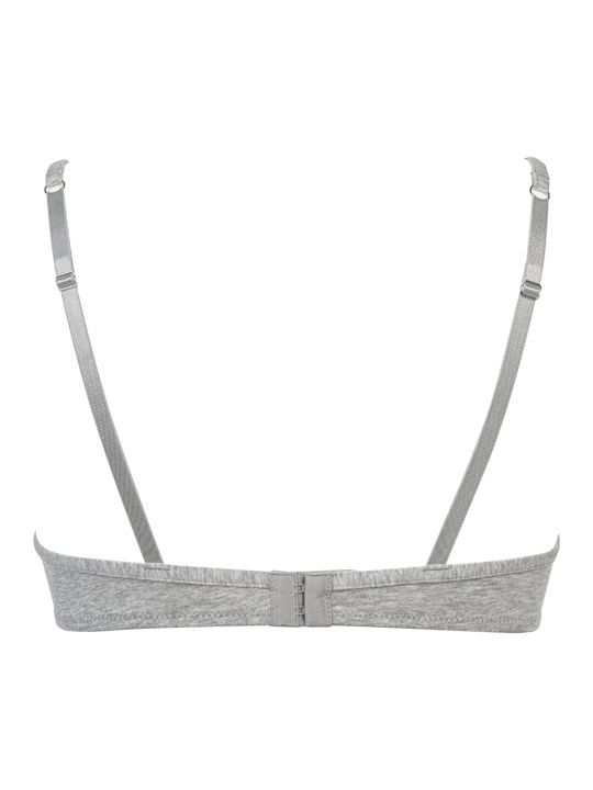 Бюстгальтер пуш-ап с градуированной чашкой из хлопковой ткани 7