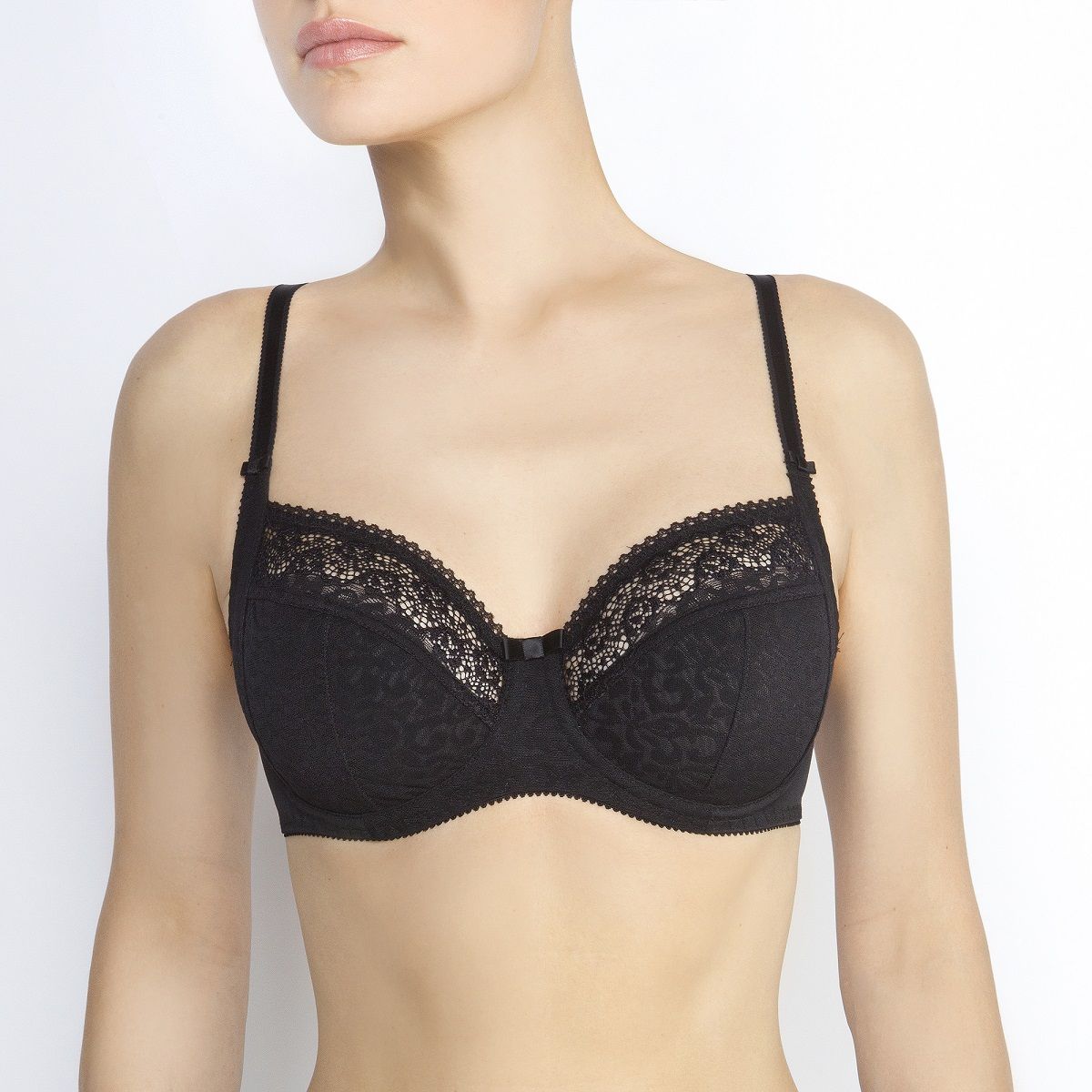 Бюстгальтер с мягкой чашкой на каркасах 2