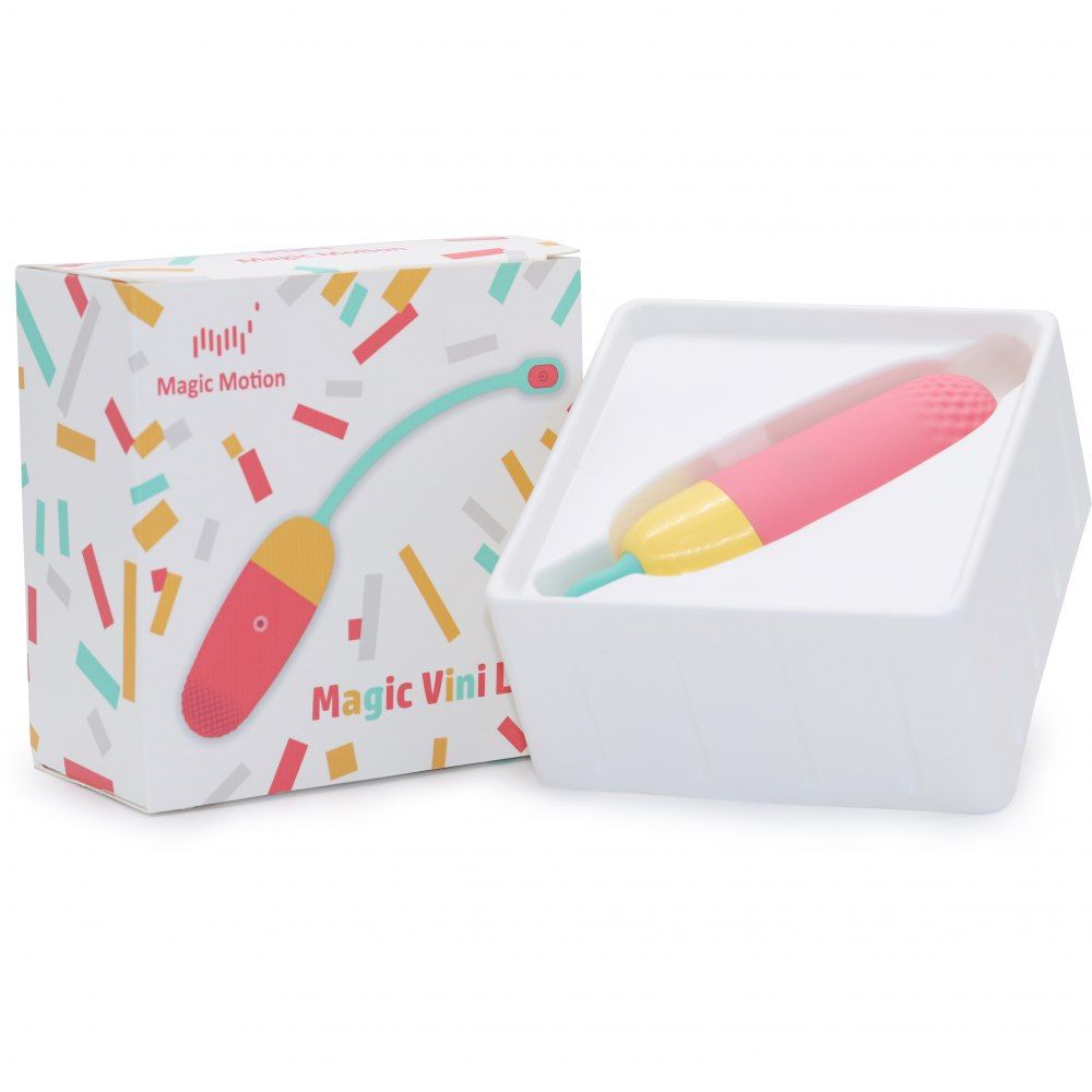 Яркое вагинальное яичко Magic Vini 3