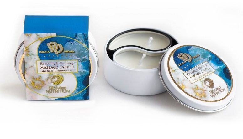 Массажная свеча "Гавайское лето" 1