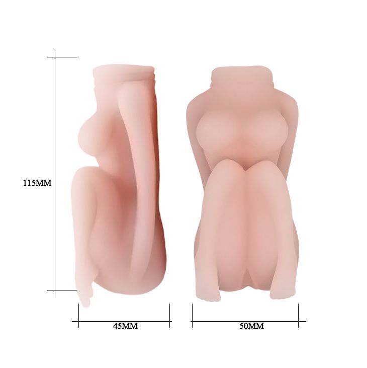 Тугой мастурбатор в виде женской фигурки 5