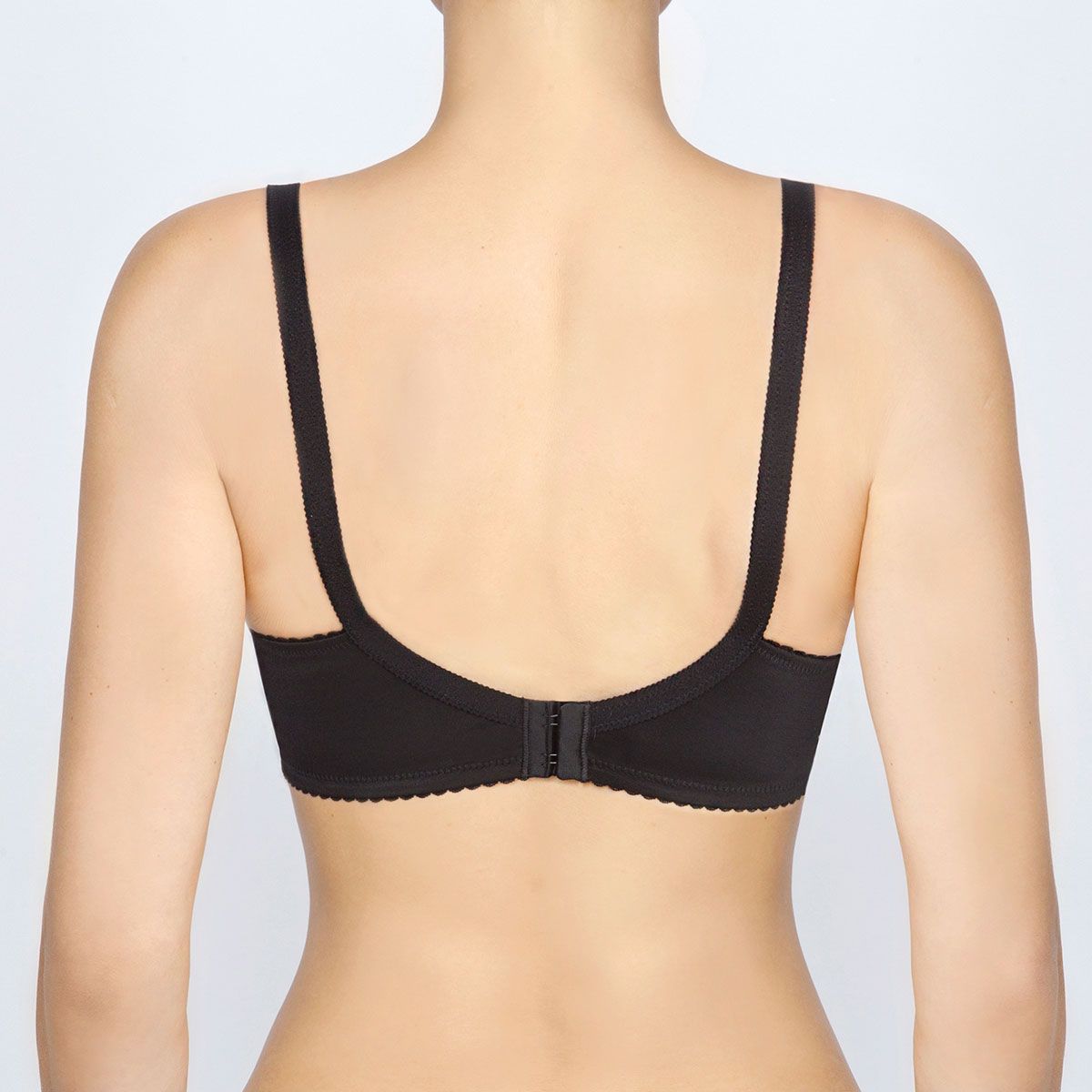 Бескаркасный бюстгальтер с мягкой кружевной чашкой 6