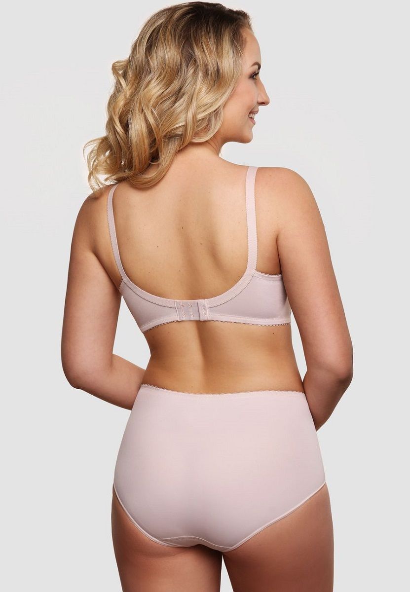 Бескаркасный бюстгальтер с мягкой кружевной чашкой 16
