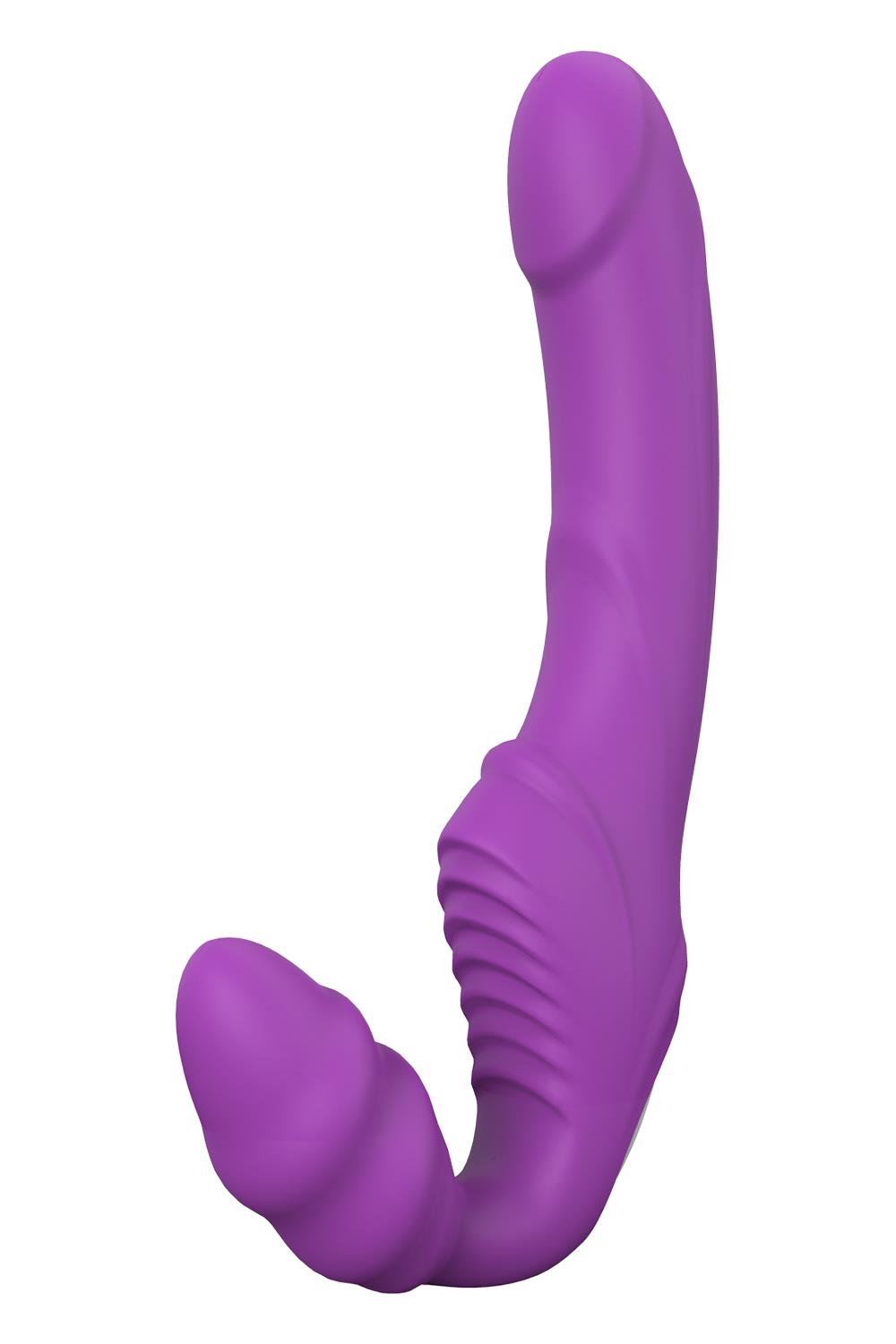 Фиолетовый безремневой вибрострапон Double Dipper 1