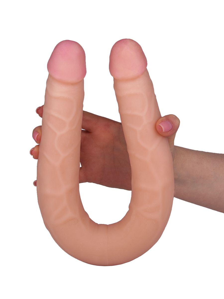 Телесный фаллоимитатор FLEX&FIX SISTEM - 47,7 см. 3