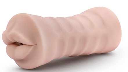 Телесный мастурбатор-ротик Angie 3