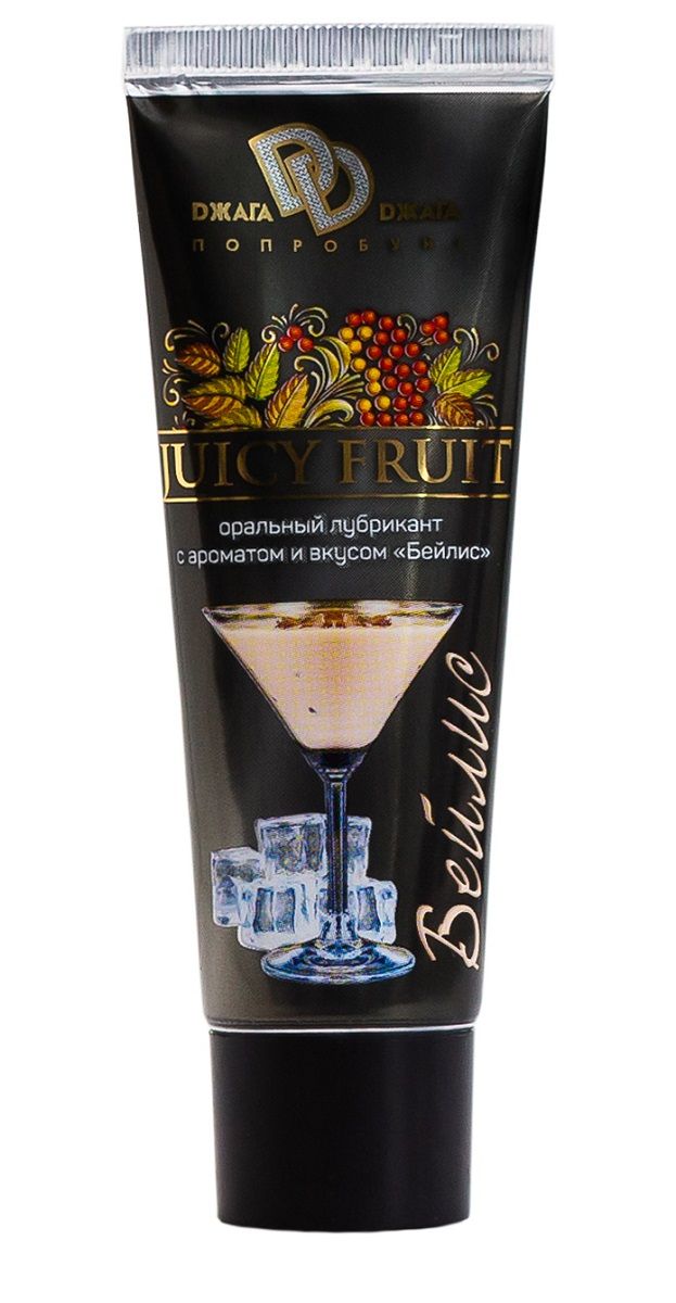 Интимный съедобный лубрикант JUICY FRUIT с ароматом "Бейлис" - 30 мл. 1
