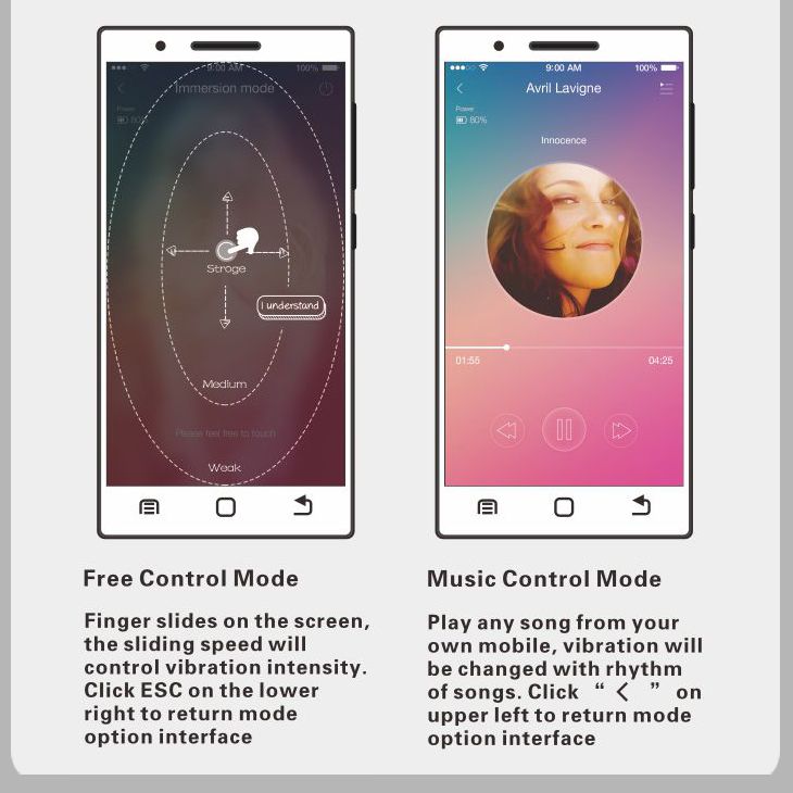 Лиловые вагинальные шарики Elvira с управлением через смартфон 6