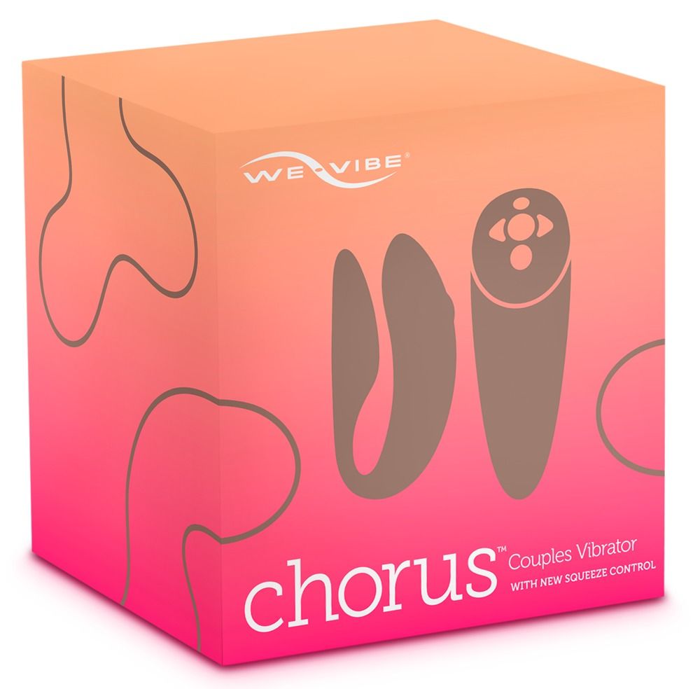Розовый вибратор для пар We-Vibe Chorus 6