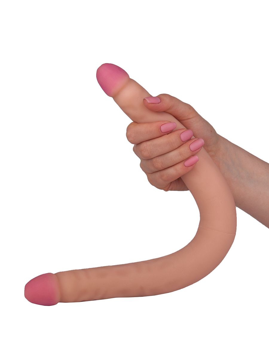 Двусторонний фаллоимитатор FORM KEEP - 42,6 см. 3