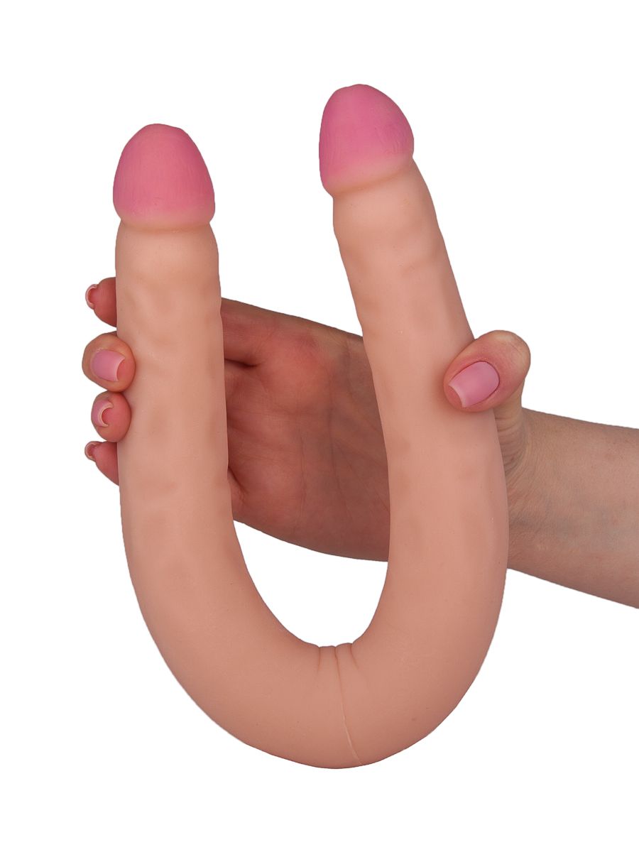 Двусторонний фаллоимитатор FORM KEEP - 42,6 см. 4