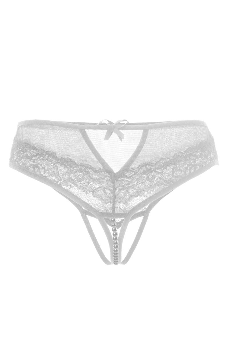 Эротические трусики с жемчужной нитью Joan 14