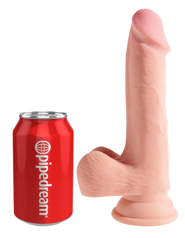 Телесный фаллоимитатор на присоске 7.5" Triple Density Cock - 22,9 см. 7