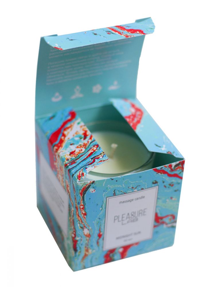 Массажная свеча Midnight Sun с ароматом инжира - 50 мл. 3