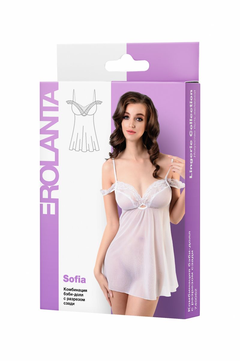 Сексуальный бэби-долл c разрезом сзади Sofia 17