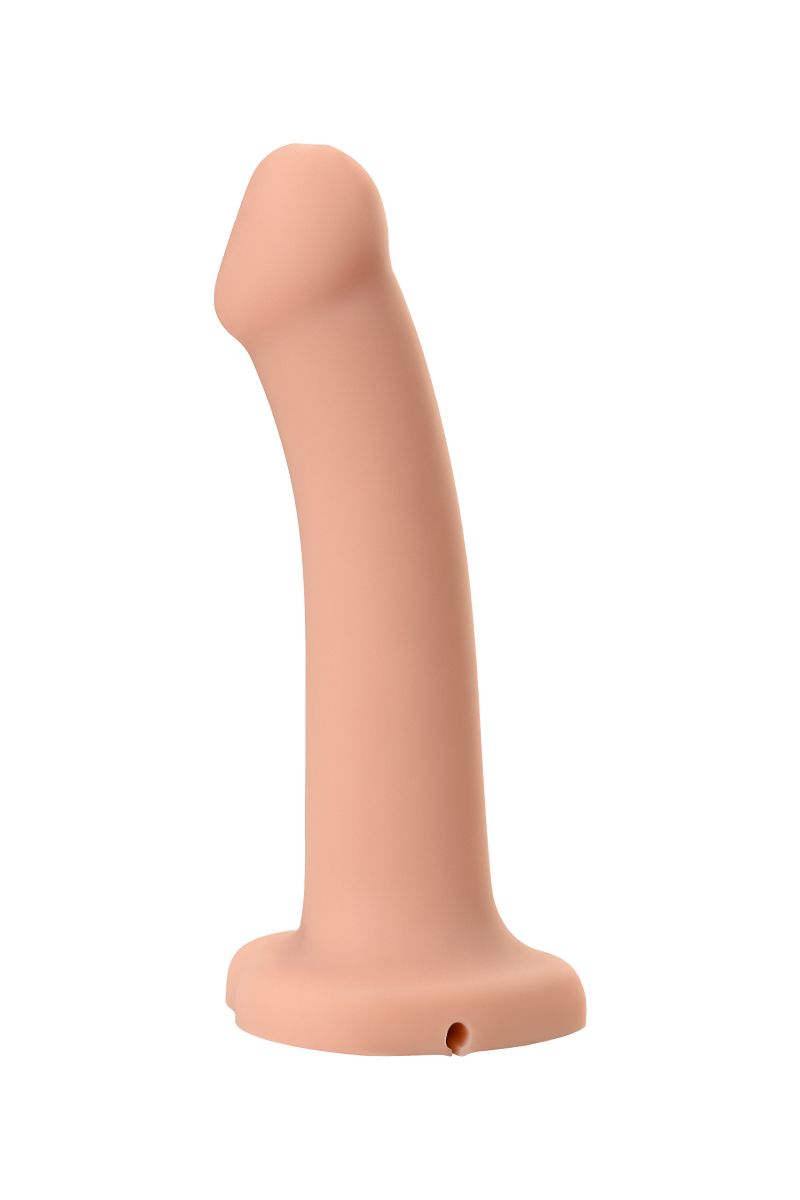 Телесный фаллос с имитацией эякуляции Silicon Cum Dildo L - 19,6 см. 5