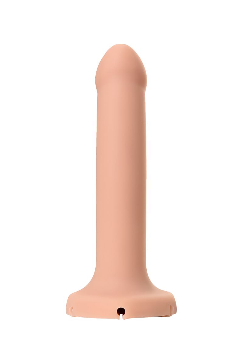 Телесный фаллос с имитацией эякуляции Silicon Cum Dildo L - 19,6 см. 6