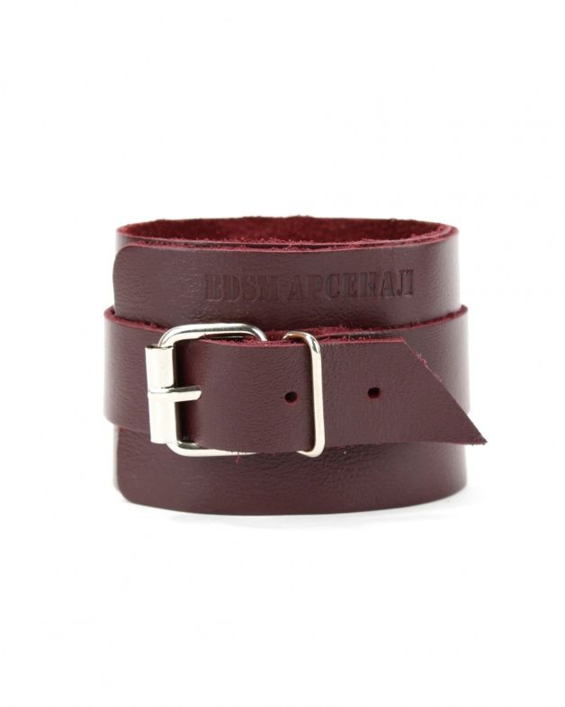 Бордовые наручники Maroon Handcuffs  7