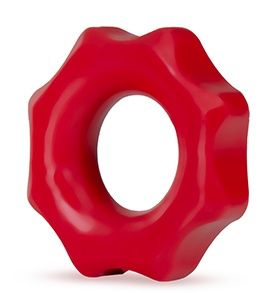 Набор из 2 красных фигурных эрекционных колец NUTZ 3
