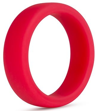Красное эрекционное кольцо Silicone Go Pro Cock Ring  1