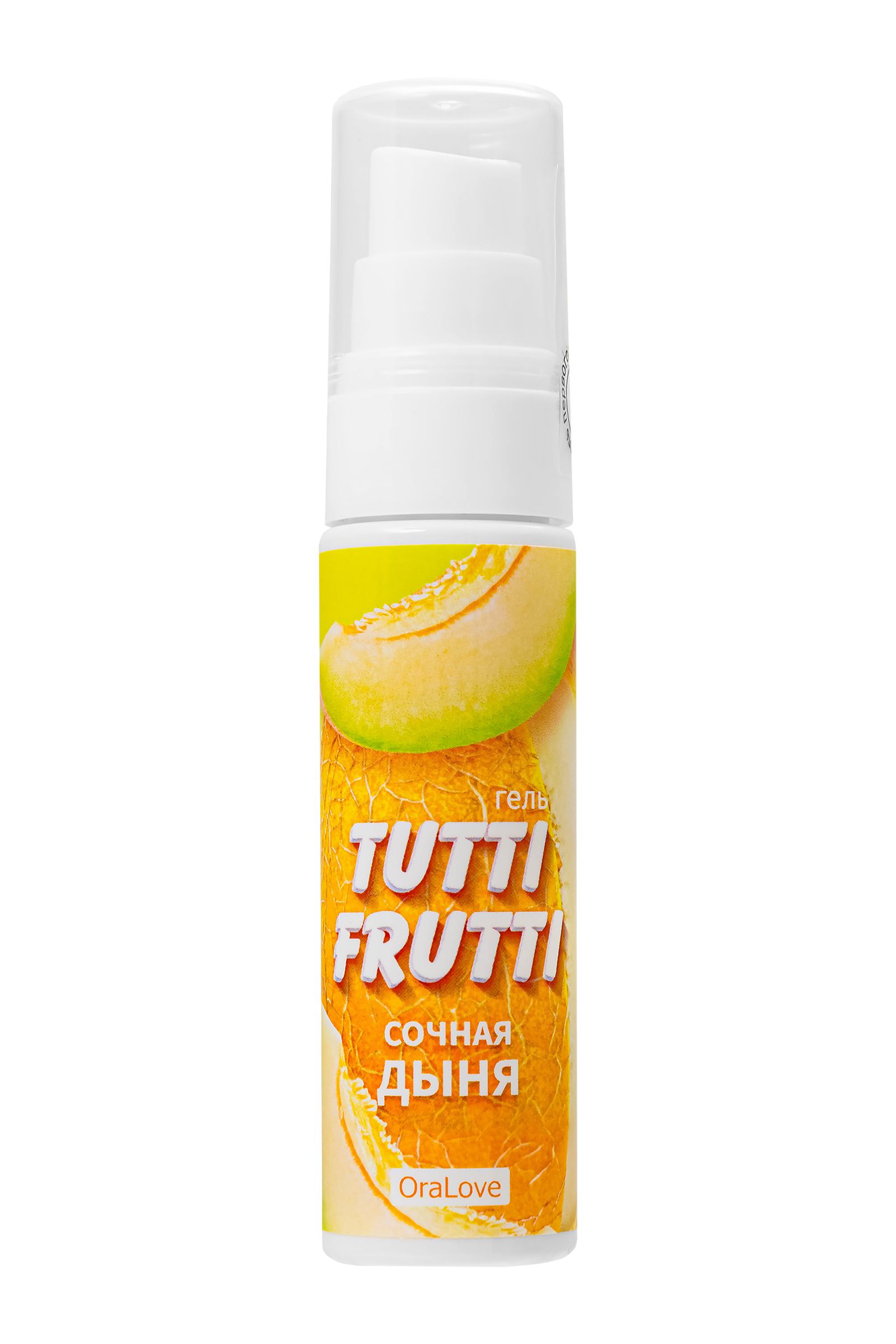 Гель-смазка Tutti-frutti со вкусом сочной дыни - 30 гр. 1